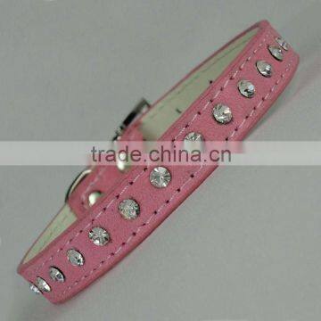 Personalized Croc Leather Collar/ Leash for Dog Cat Pet