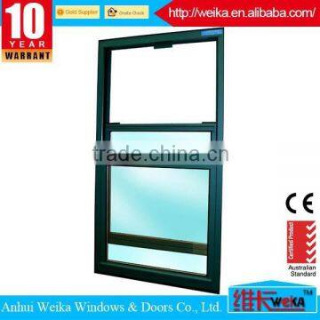 2014 new design aluminum double hung window