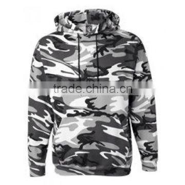 Slim camouflage pattern hoodies/Fleece slim camouflage hoodies/Pullover camouflage hoodies