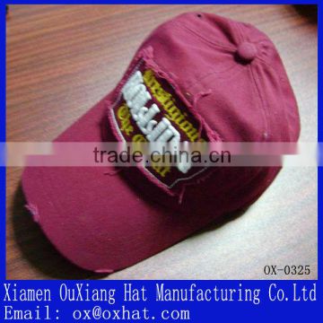 factory wholesale high quality sports caps 100% cotton one size fits all hats