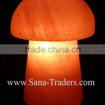 Mushroom Salt Lamp / rock salt lamps / Himalayan rock salt lamps / fancy lamps / natural lamps of salt / Himalayan salt products