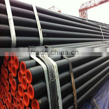 Red Epoxy Lining ERW Steel Pipe