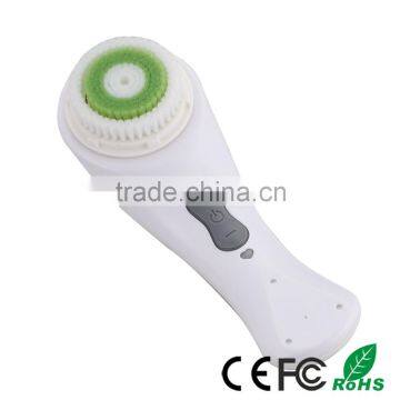 Waterproof Sonic Wireless Electric Vibrating Facial Clearnsing Brush photo-2