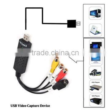 Easycap USB Video Capture Adapter TV DVD VHS Captura de v deo Card Audio AV for Computer/CCTV Camera USB 2.0 UTV007