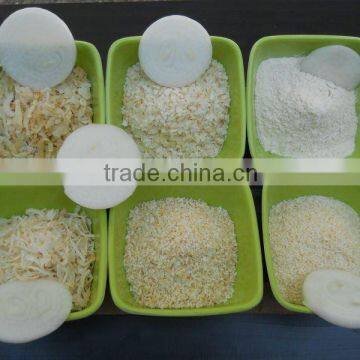 DEHYDRATED WHITE ONION MINCED FROM INDIA