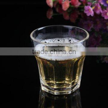 Dedicated bar whisky glass with different volumes