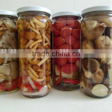 Canned vegetable(mushroom,tomato,cucumber)