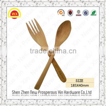 Wholesale small custom engraved wooden fork