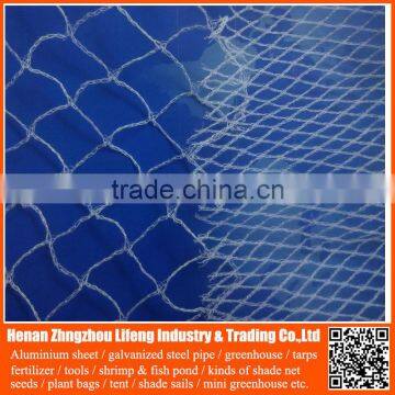 china supplier pe anti bird netting , plastic hdpe bird hunting device trap net , nylon plant fruit support safety net wire mesh
