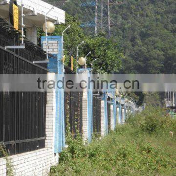 Intelligent security electric fence energizer with six line design