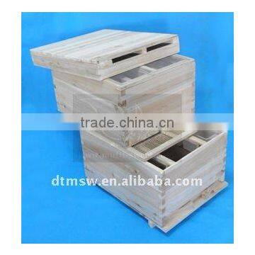 10 Frames Beekeeping equipment flow beehive Langstroth Beehive Bee hive Two Layer Hive with Full Hive Frame