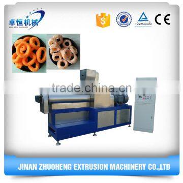 Automatic Extrusion Ring Puffed Corn Snacks Food production Machine