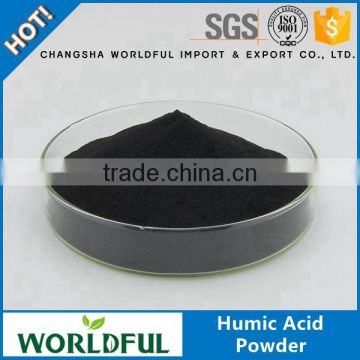 High quality hot sale humic acid powder for soil improve soil balance PH value