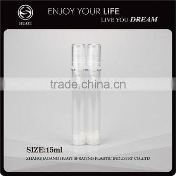 15ml cosmetic airless empty lotion pump bottles
