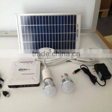 12W mini solar light system for home use