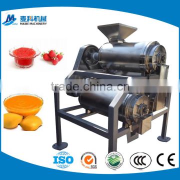 stainless steel automatic mango pulp extractor ,kiwi berry fruit pulping machine