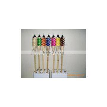 FD - 1510164color Garden Bamboo Torch/bamboo Tiki Torch/garden Torch photo-3