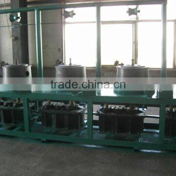 Straight line wire drawing machine