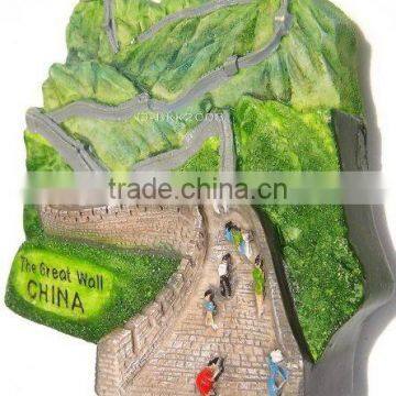 The Great Wall China. (7 Wonders of the World ), High Quality Resin 3d Magnet photo-2