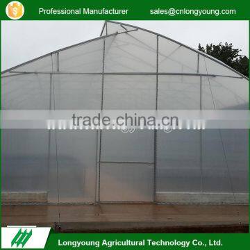 Factory custom smooth surface heating system metal frame greenhouse