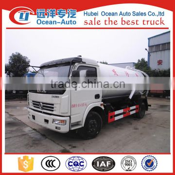 Dongfeng mini 5cbm sewage suction tanker truck