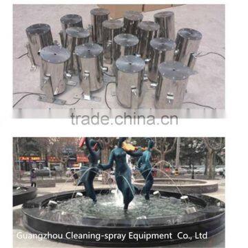 Garden laminar jet fountain for decoration