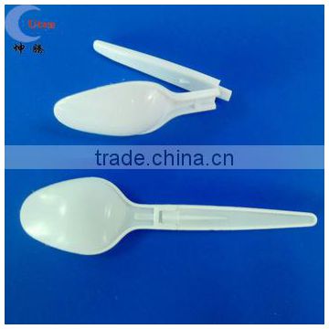 Dispoasble Food grade PP foldable plastic spoon