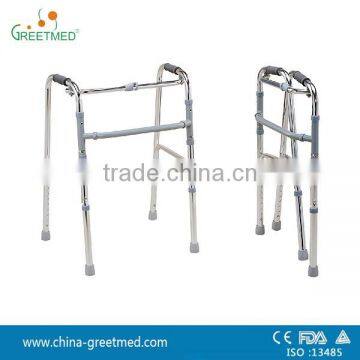 medical aluminum folding disabled elderly walker