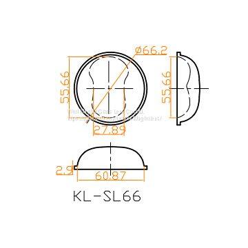 Kinglux Led Optical Glass Lens for Cob Led