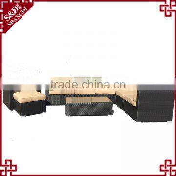 S&D 2016 Wholesale Synthetic Rattan Furniture Garden Sofa Outdoor Furniture photo-3