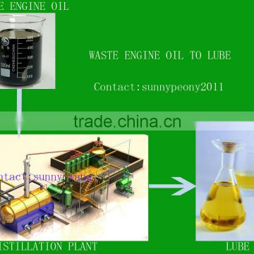 Most Advanced Used Oil Deodorization Plant/Engine Oil Purifier Distillation