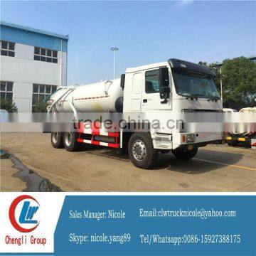 Fecal suction tank truck CLW5080GXE3 Fecing suction truck