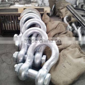 Suspension Forged Galvanized Us Type Anchor Snap Bow Shackle Price photo-3