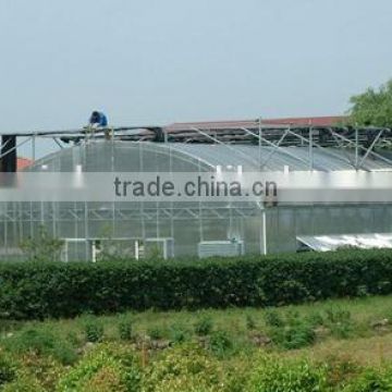 New style single span agricultural plastic greenhouse