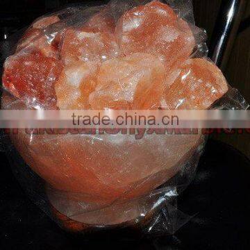 NATURAL COLOR Attractive Price New Type CRAFTED BOWLS SALT LAMPS photo-2