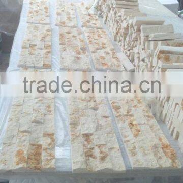 Natural Beige Exterior Wall Tile/split Surface Culture Stone photo-2