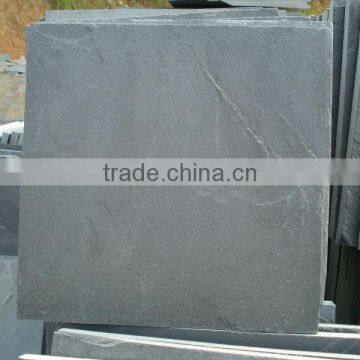 Black Slate Floor Tile 30*30 Low Price Natural Split photo-3