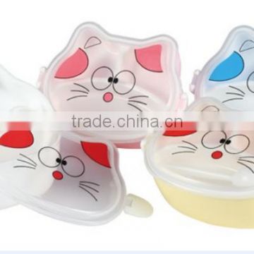 Store More Animal Shape Cat Box Plastic Lunch Box for Kid