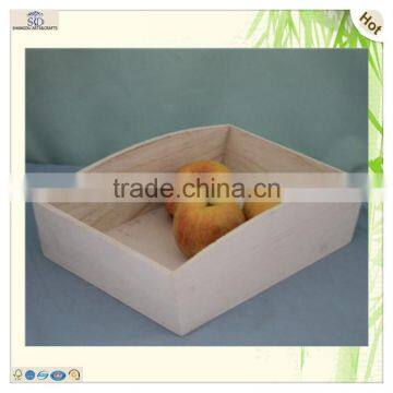 Mini Disposable Wooden Fast Food Serving Tray photo-6