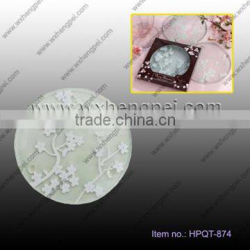 Wedding High Grade Glass Mat (-1 on Loaded Circular Transparent Cherry)