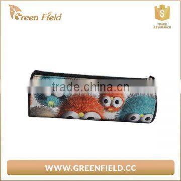 Wholesales Cheap Fancy Promotional Kids PU Leather Pencil Case photo-5