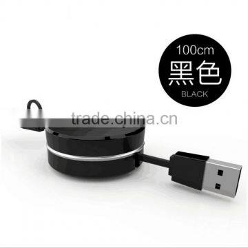 Hot Sale Hidden USB Data Cable Dual Universal Flexible USB Charging Cable For Iphone 5s/6/6s And Android Mobile Phones photo-2