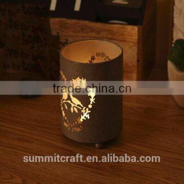 Hollow Metal Reindeer Candlestick Wedding Candle Holder photo-2