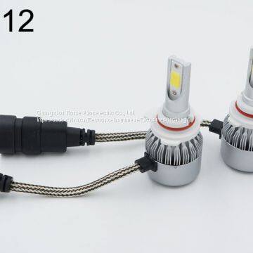 Led Headlight C6 9012 Cob 30W/Bulb(60W/Set) 6400lm/set(3200lm/b LED COB H7 LED Headlight Bulbs Hi/Lo photo-3