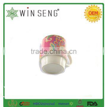 Colorful Ceramic Tea or Coffee Mug Cup With Ring photo-6