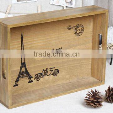 2015 New Design Wooden Serving Trays photo-3
