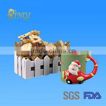 Ceramic 3D christmas mug