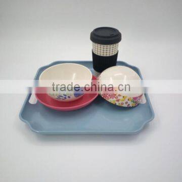 BSCI Audit Eco Natural Bamboo Fiber Ptint Bowl photo-3