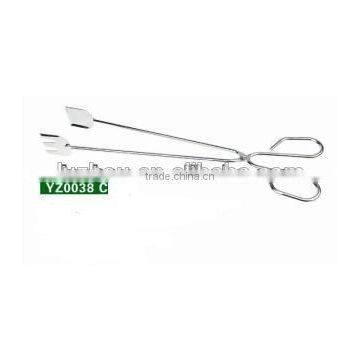 Food Tong with Chrome Plate or STAINLESS STEEL serving tong