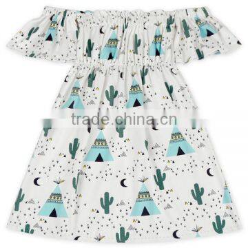 Ruffle Summer Rose Floral Off-Shoulder Flutter Sleeve Dress photo-3